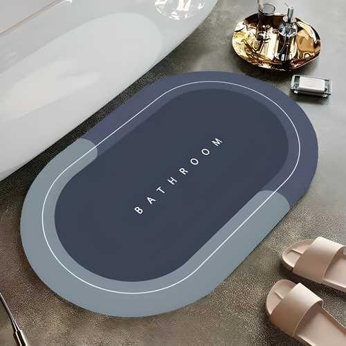 Super Absorbent Bath Floor Mat | HEIGHTSMART