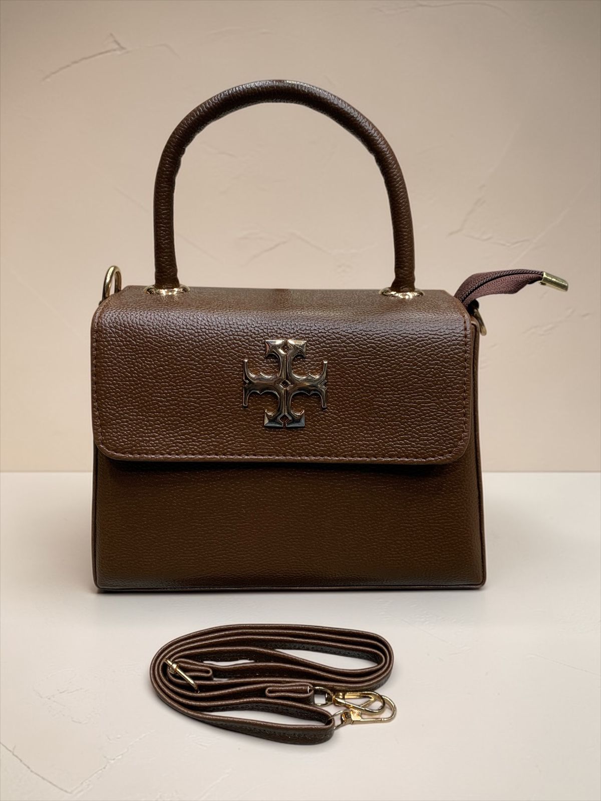 Heightsmart Luxe Handbag – Premium Top Handle Sling Bag